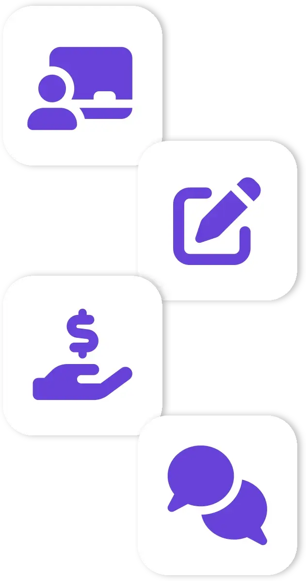 Baner promujący wynajem nieruchomości